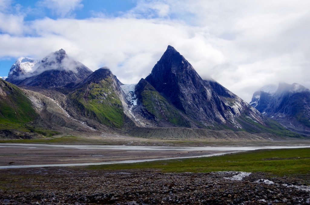 Auyuittuq National Park near Pangnirtung, Nunavut